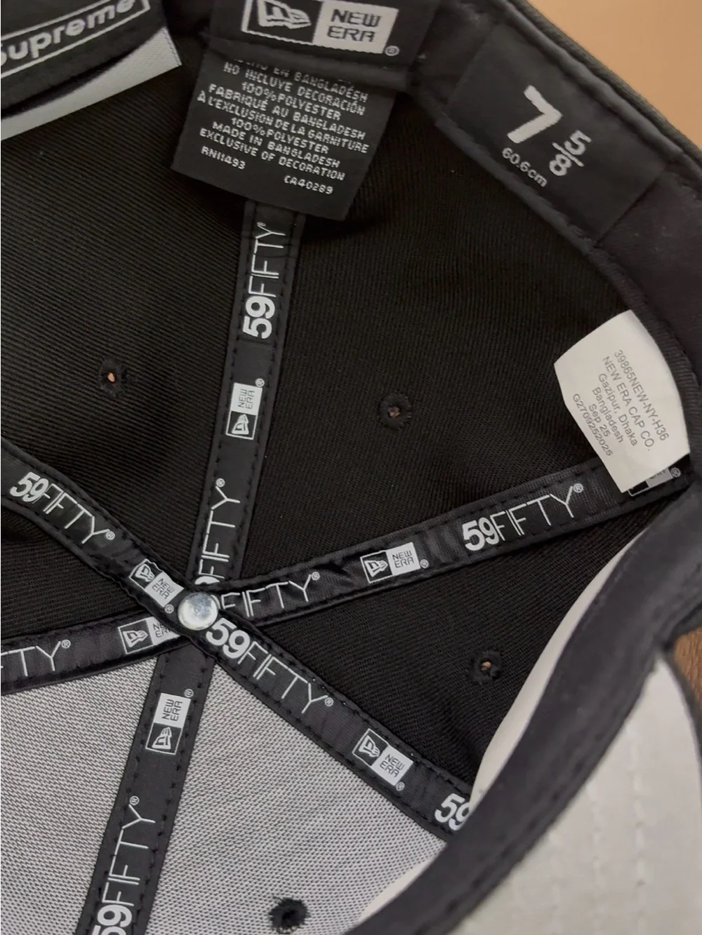 Supreme structured fitted